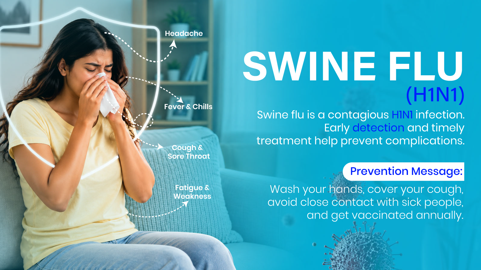 Swine Flu (H1N1): Symptoms, Causes, Treatment, Prevention & Recovery Guide 2026